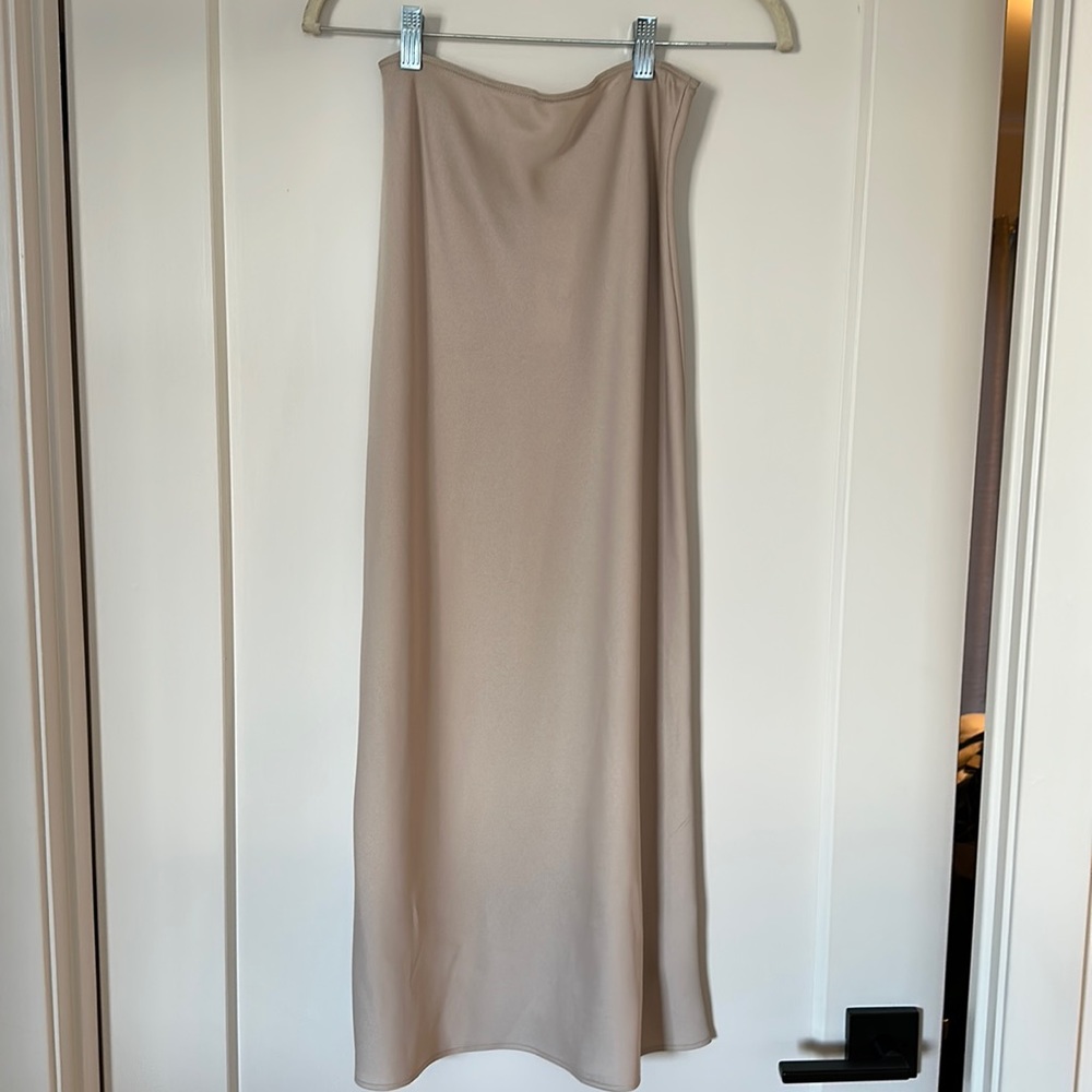 Topshop silky skirt